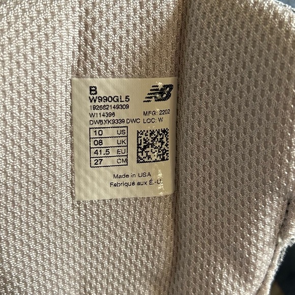 New Balance “Made” grey running/course shoes - Worn Once - Reposhing - see pics - Picture 6 of 16